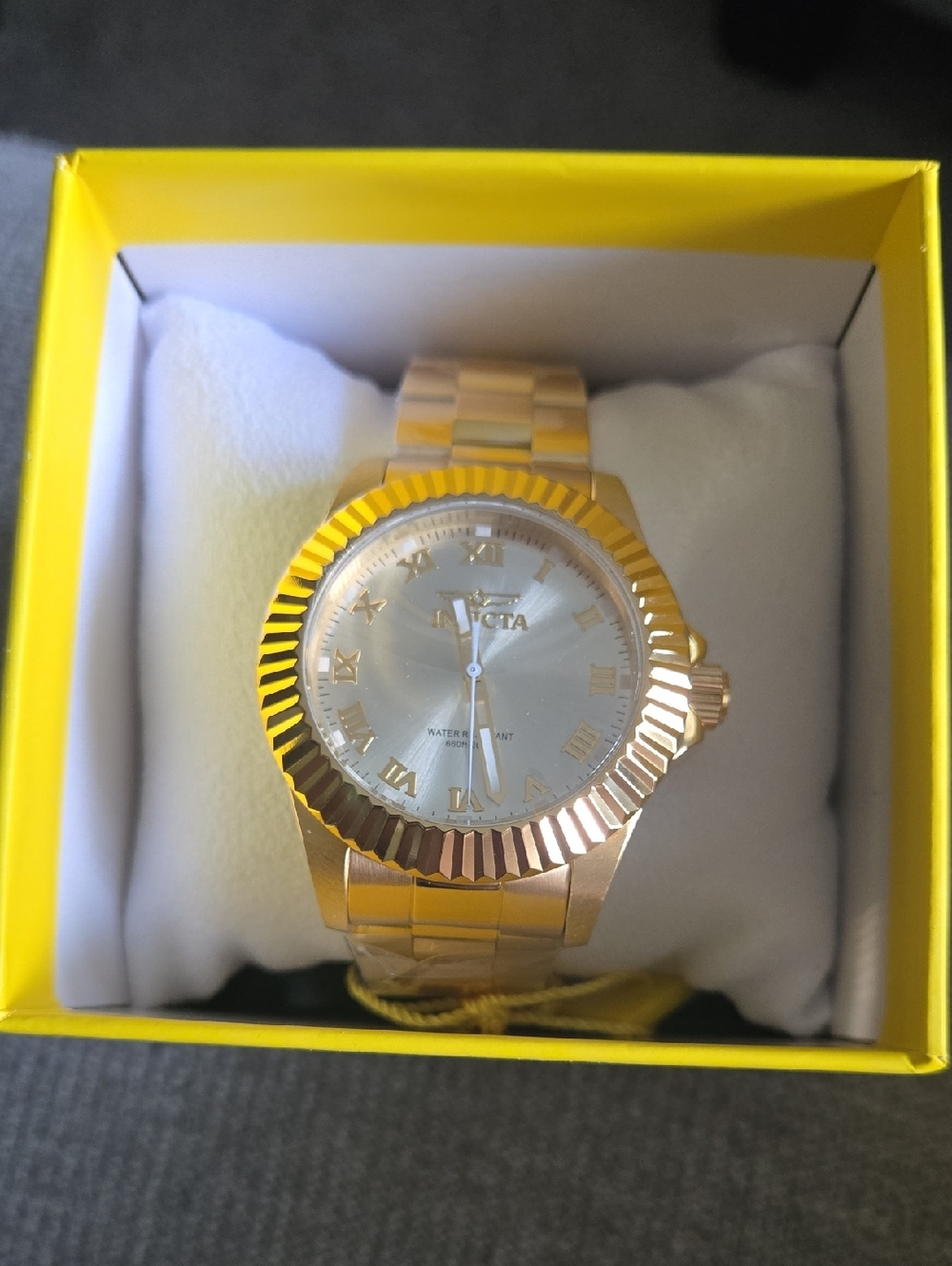 Invicta Pro Diver Men's Watch - 44mm, Gold (16739)